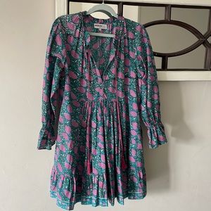 Modern Soul Floral Dress - sz M/L